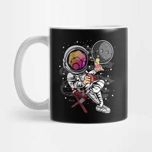 Retirement Plan Astronaut HEX Coin To The Moon HEX Crypto Token Cryptocurrency Blockchain Wallet Birthday Gift For Men Women Kids Mug